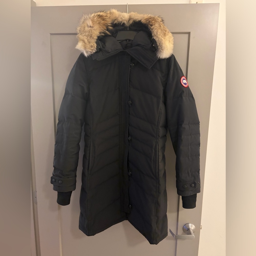 Canada Goose Black Shelburne Down Jacket for Women size Medium